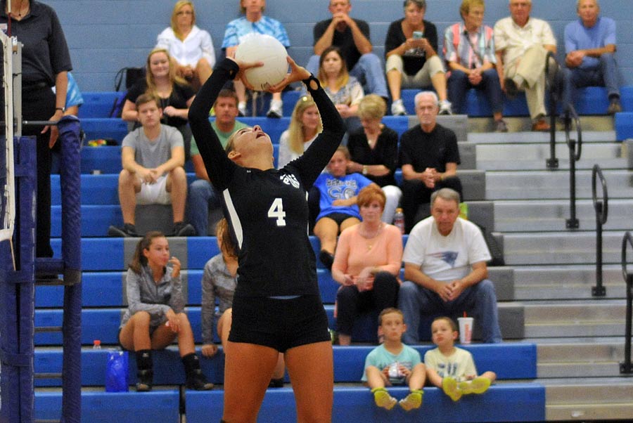 Polk senior Georgia Garrett had 24 assists in Thursday's win.