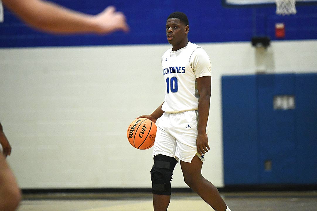Polk County's Khalil Austin had six points Saturday in the Wolverines' win