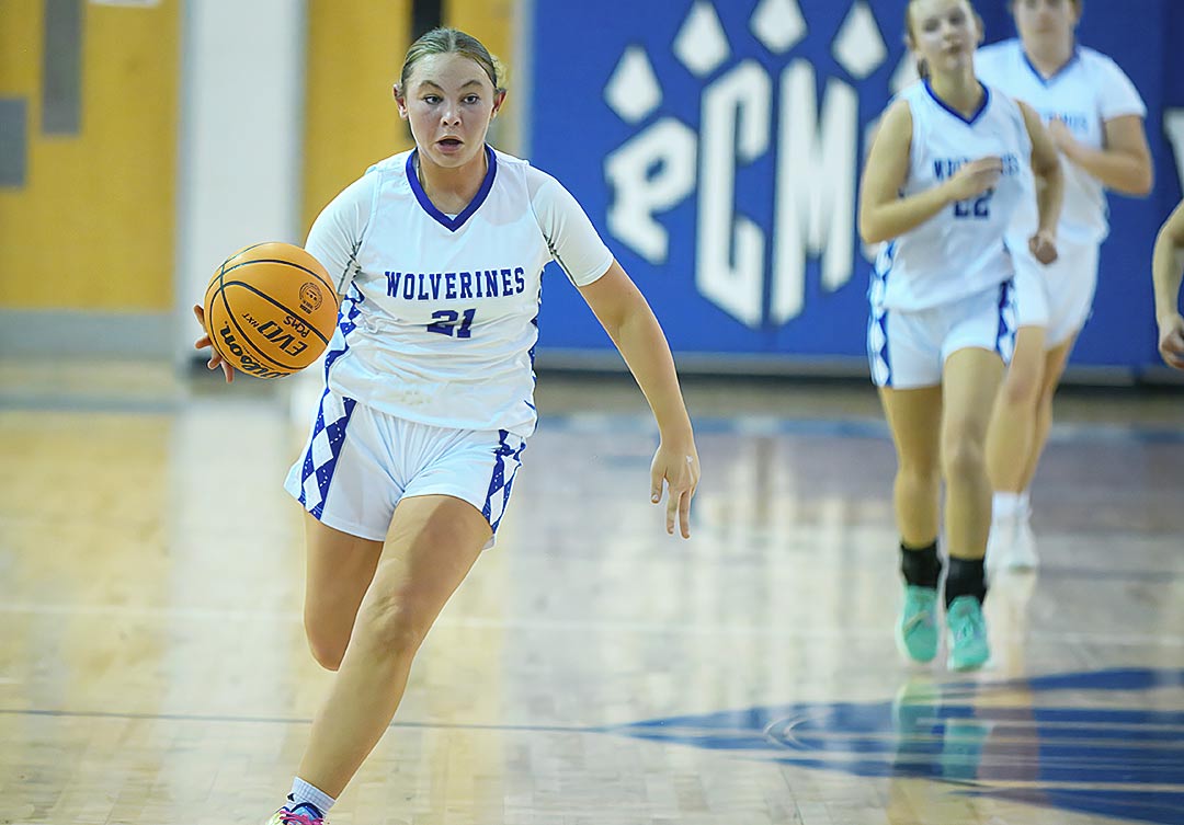 Lucy Tessnair had four points Thursday to help Polk Middle won its third straight game