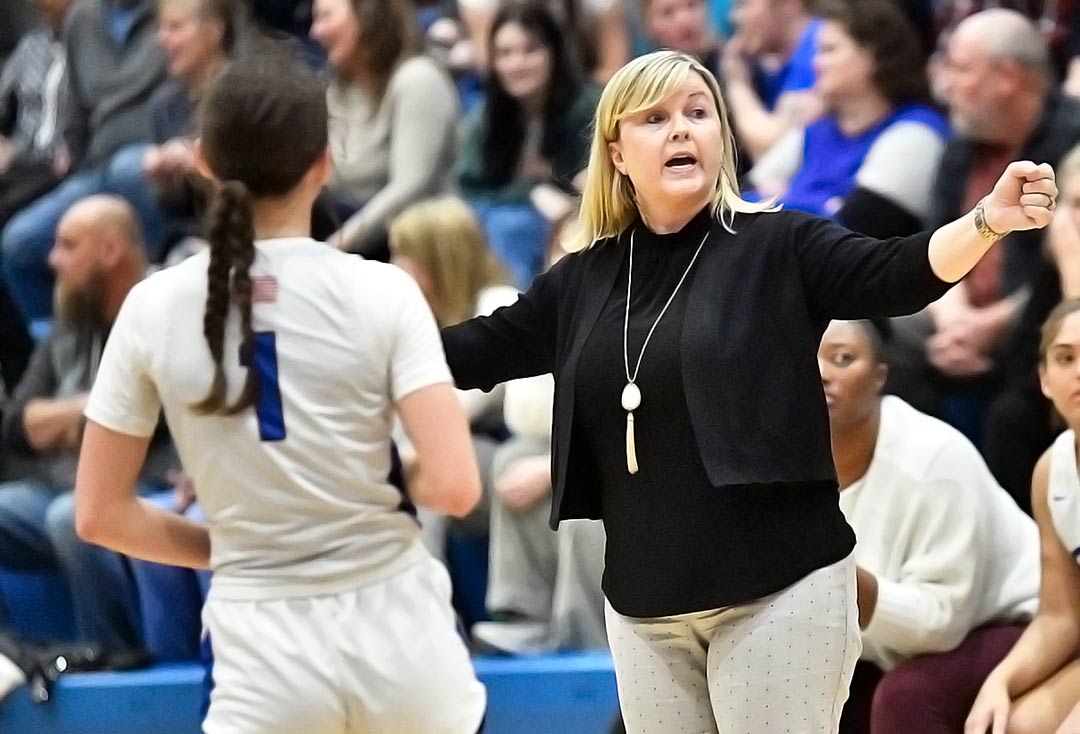 Polk County's Brandy Alm earned her 100th career win Friday at Landrum