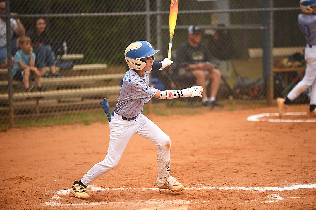 Carter Wood had a base hit and two RBI in Tuesday's loss at Canton Middle