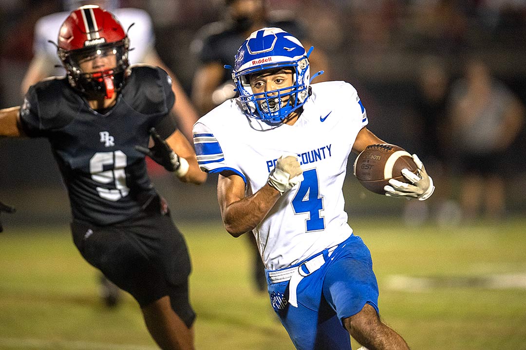 Polk County senior Loreynzo Sanchez