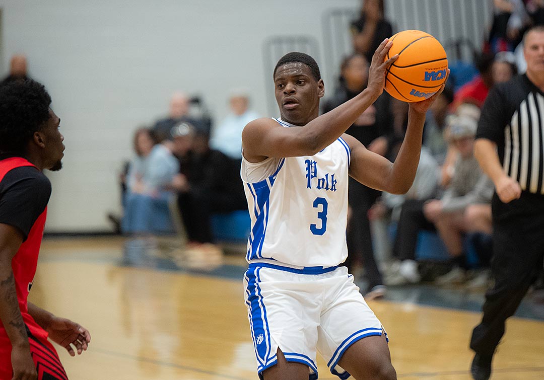 Polk County point guard Khalil Austin