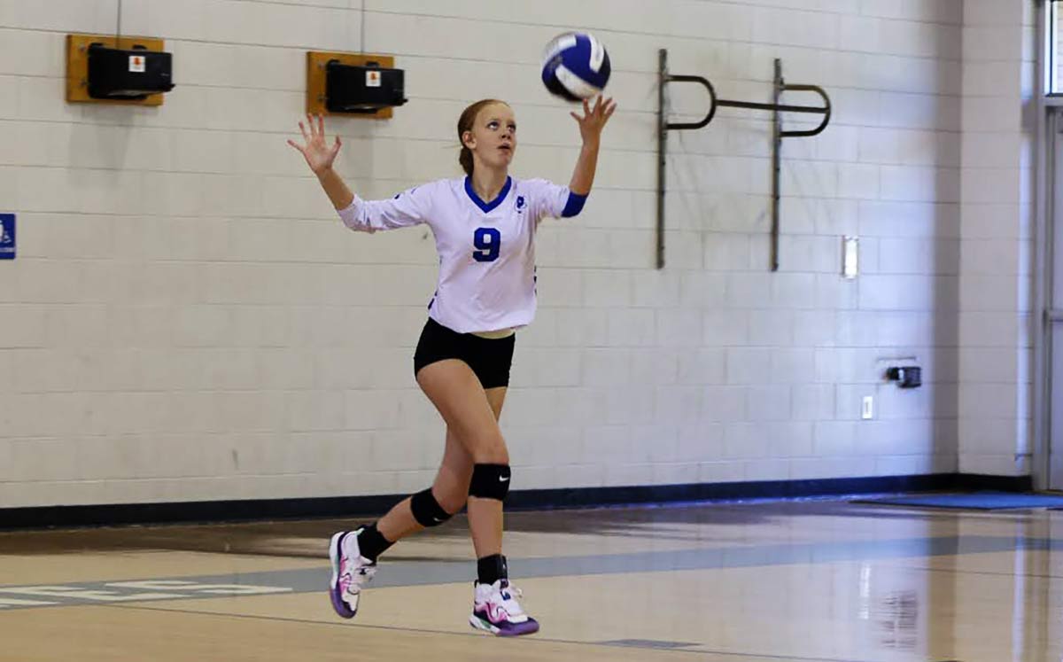 Polk Middle's Adalyn Painter (Jane Ollis photo)