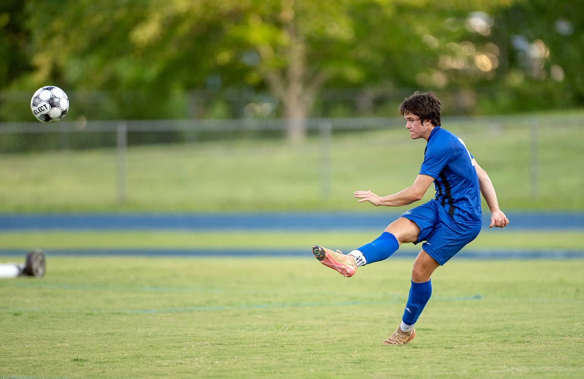 Ross Dow and Polk County's boys soccer team are currently among the top teams in 3A West RPI