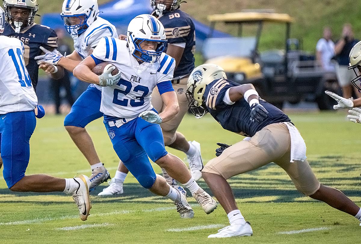 Styler Blackwell has averaged more than 100 yards per game on the ground this season