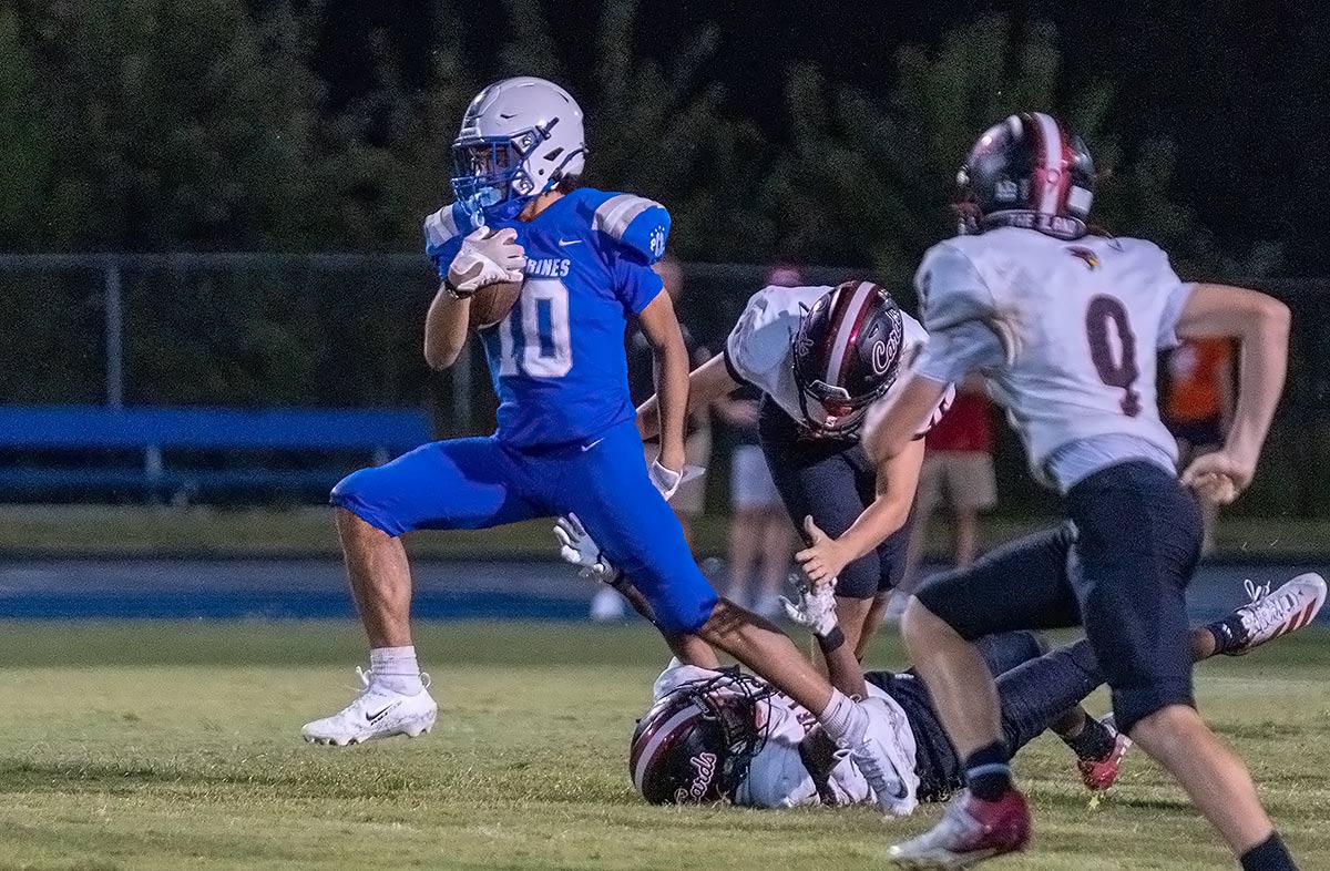 Polk County's Jesse Moore (Caleb Russell photo)